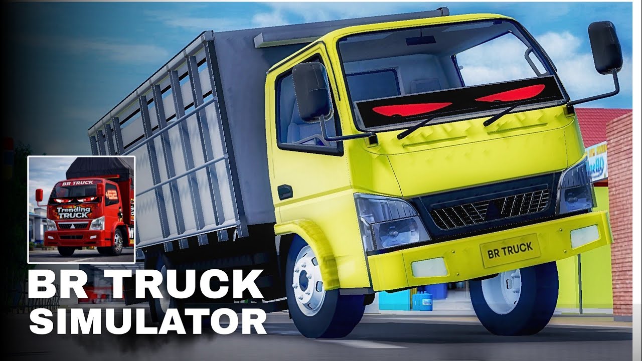 GAME TRUK KEREN INI BUATANNYA YOUTUBER BUSSID😱