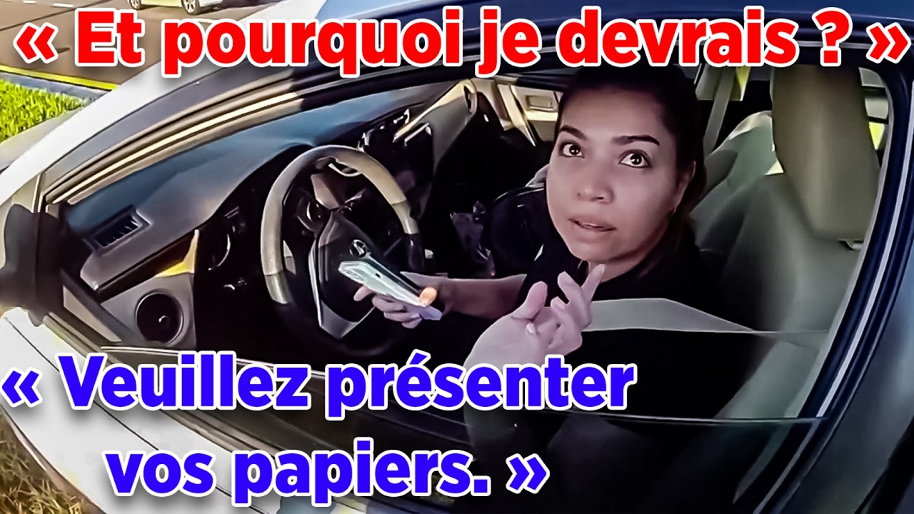 Avocat TikTok réussit à transformer un simple contrôle routier en un cauchemar multiplié par cent