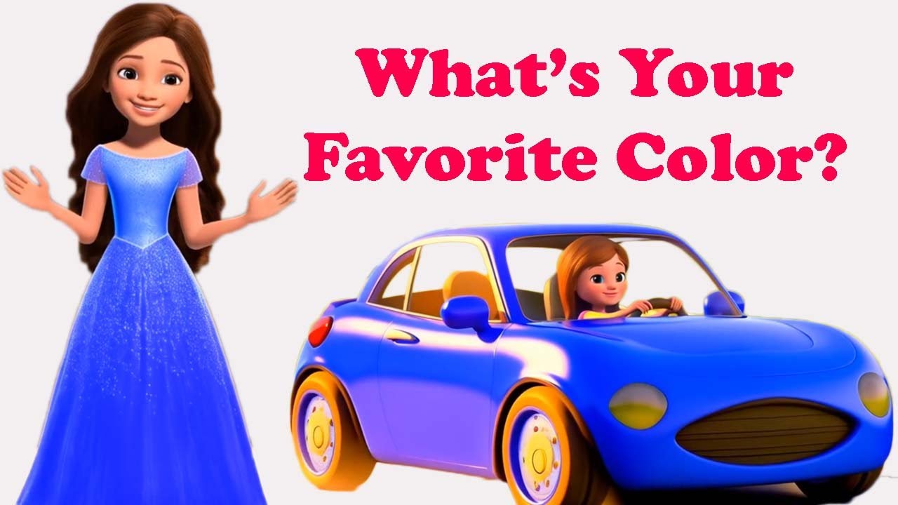 Color Song For Kids: What&rsquo;s Your Favorite Color? | Imaginary Toons | Children Songs | Kids Rhymes