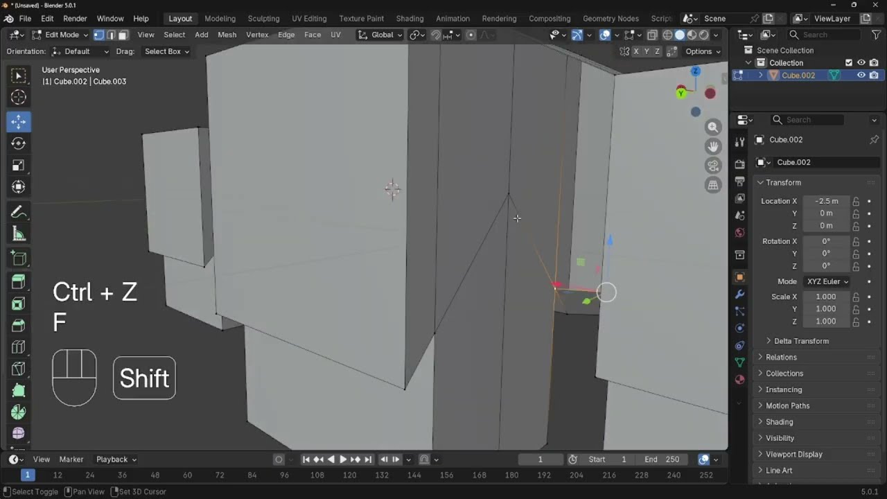 Blender Beginner Models A Golem In A Arena, Part 1/?