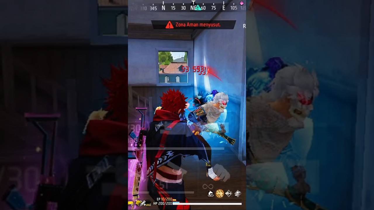 Ketika Musuh Panik⁉️ Solo Vs Squad Free Fire
