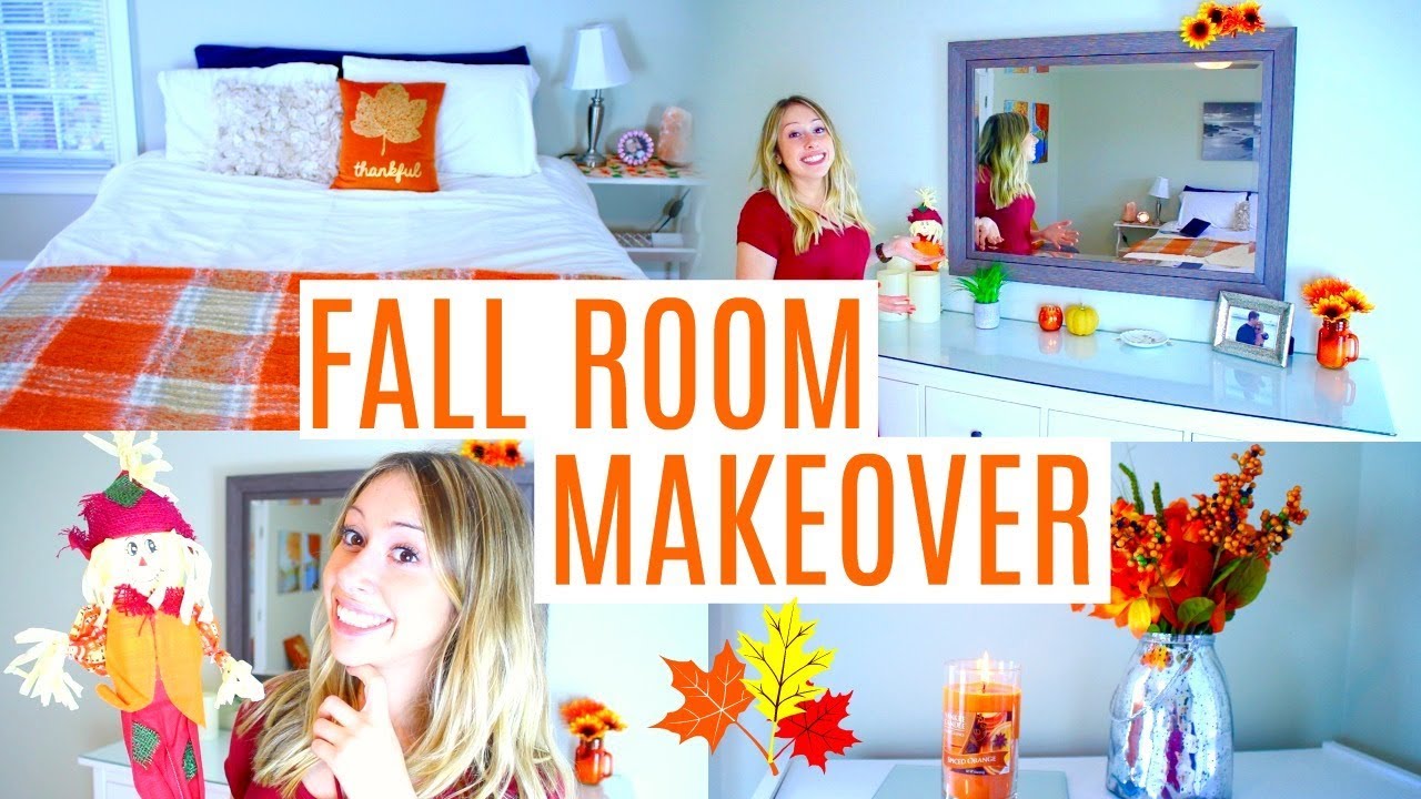Decorate for FALL with Me! $40 Room Makeover