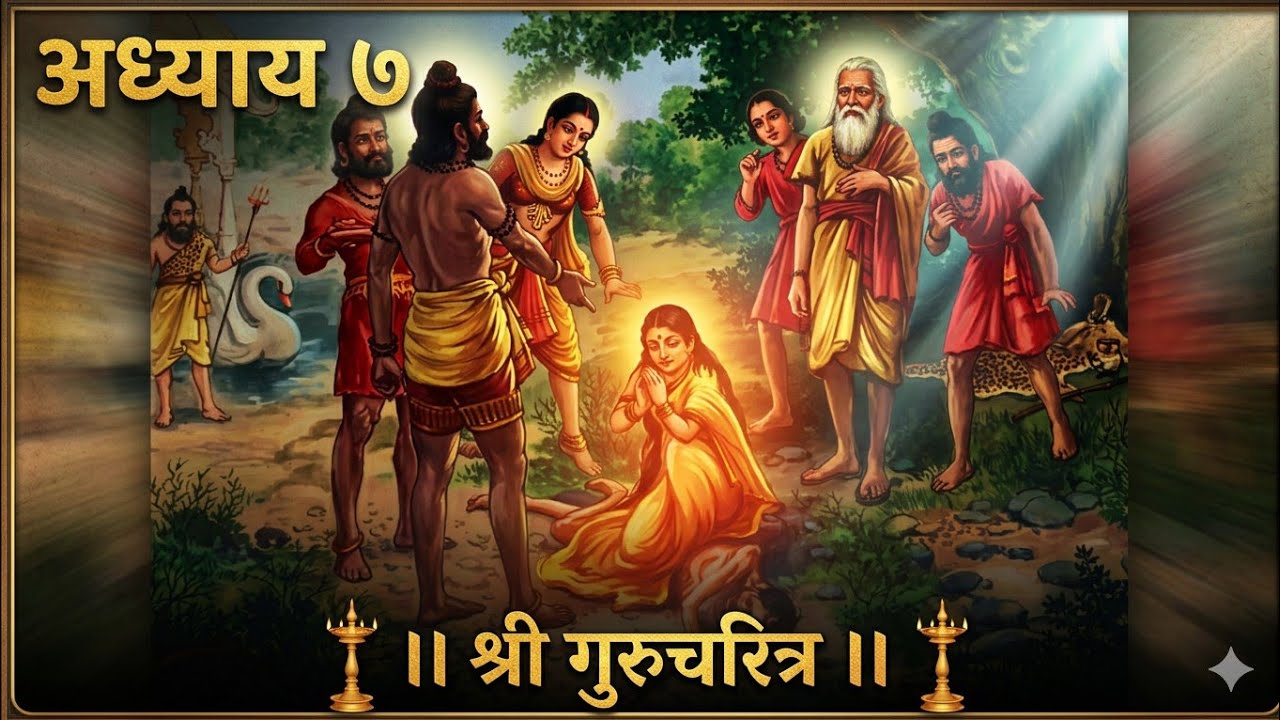 बकरा समजून वासरू मारले || श्रीगुरुचरित्र अध्याय ७ 