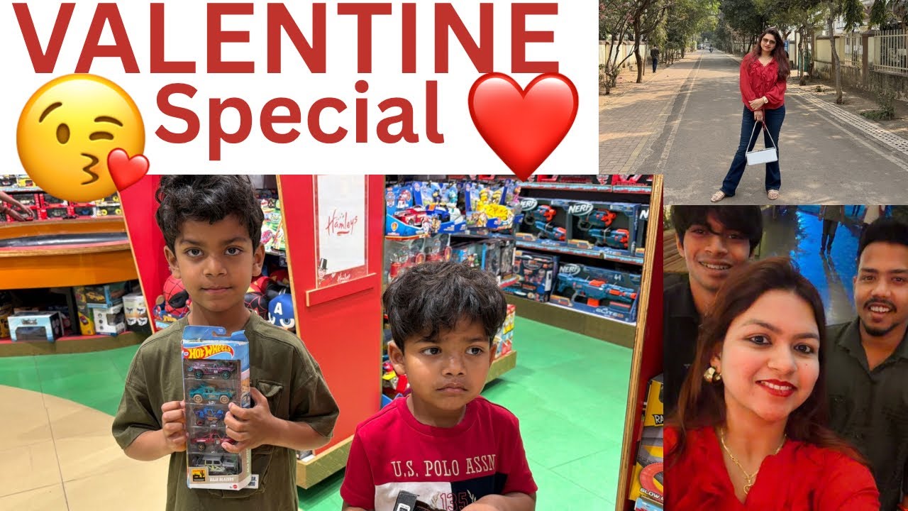 VALENTINE DAY SPECIAL at RAIPUR.Did lots of fun … with family ❤️😍😘
