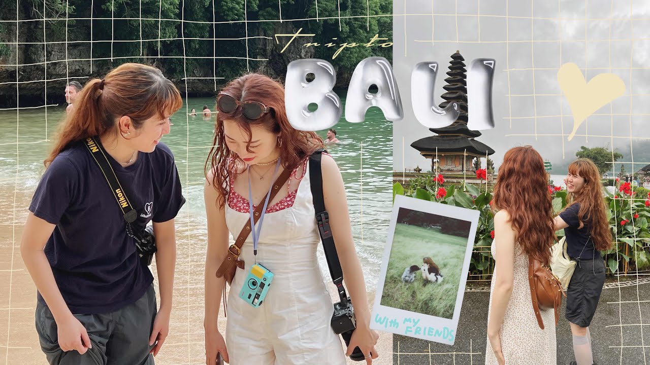 【バリ島旅行】朝から晩までフル活動の女子旅 | 海外eSIM | 旅行Vlog