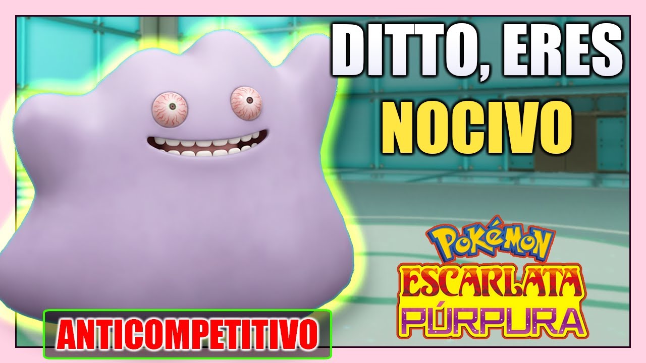 DITTO ES DAÑINO en el COMPETITIVO POKÉMON por ESTO Y HACE un COMBATE DESCOMUNAL para DEMOSTRARLO!