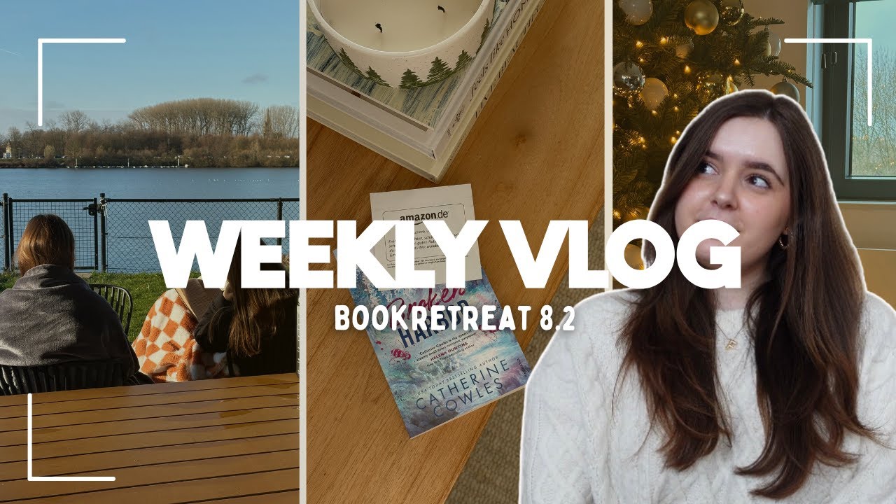 Büchervlog I Bookretreat Reunion, quality time, Neujahresvorsätze 2026 🤍✨