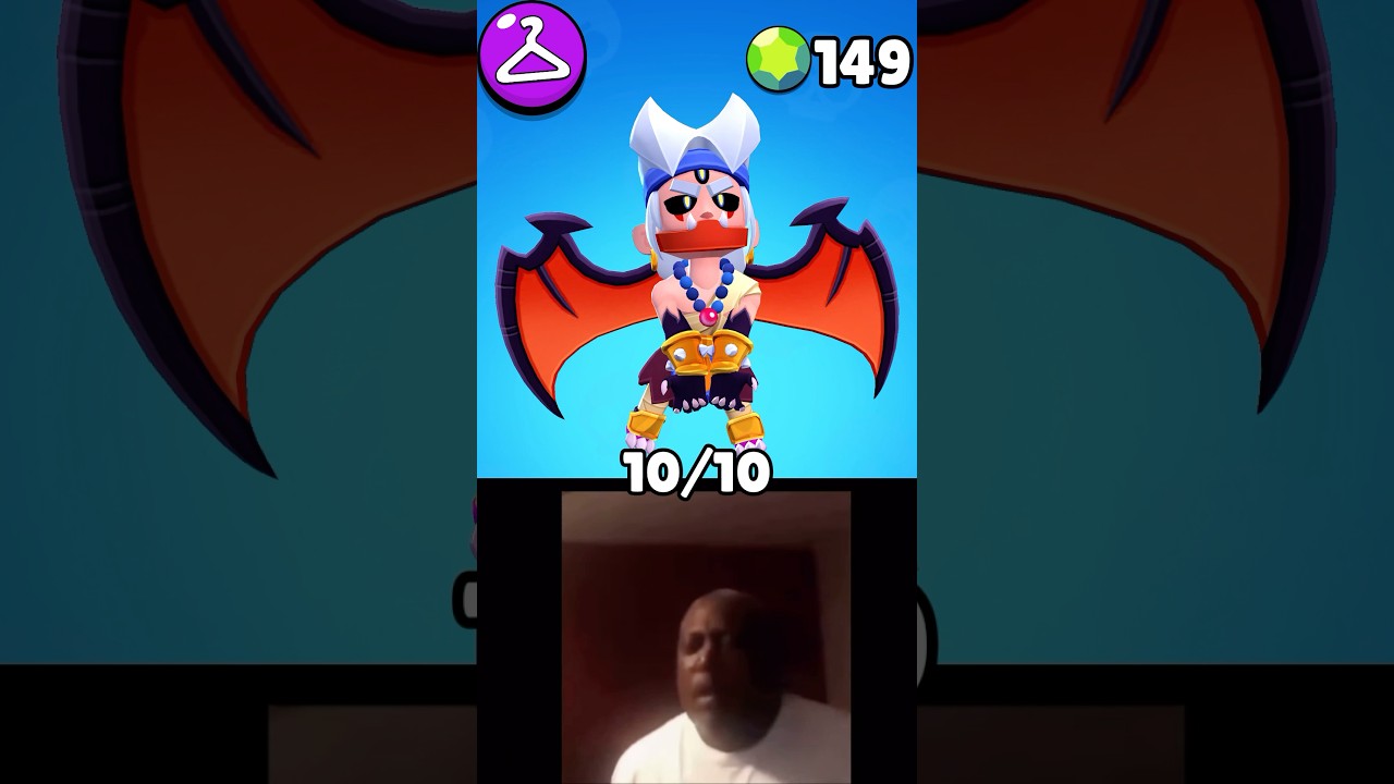 Rating all Angels VS Demons skins with memes.😇😈#shorts #brawlstars