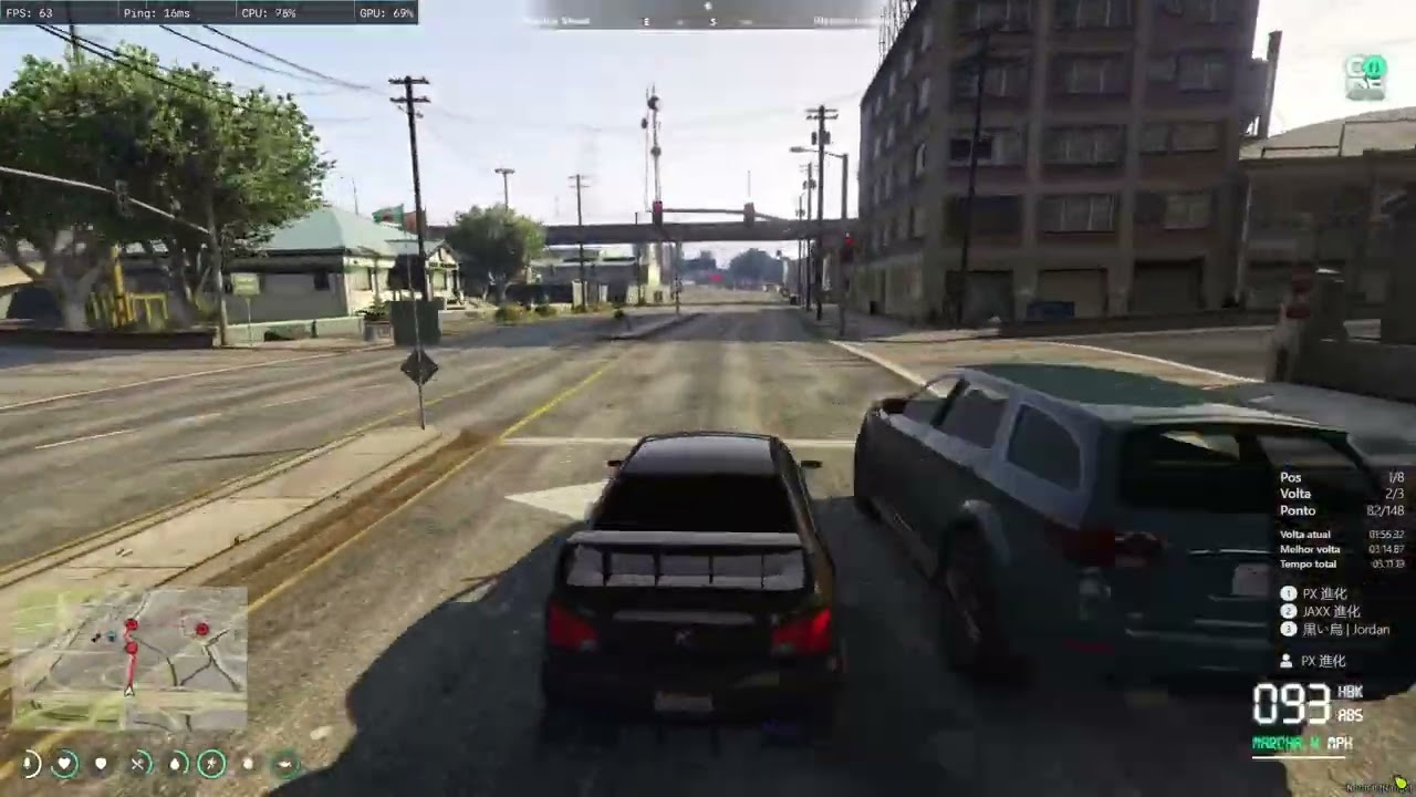 CORRIDA FIVEM [CODE RP]