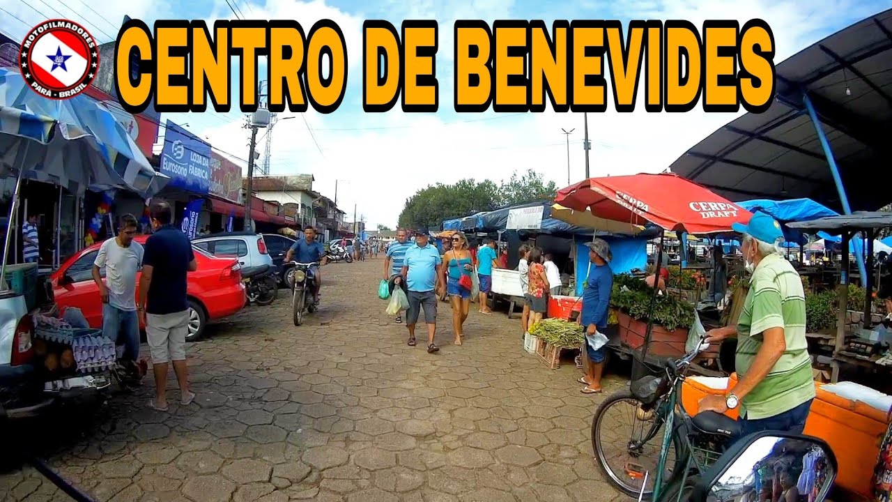 #TURISTANDO pelo Centro da Cidade de #BENEVIDES - #PARÁ - #BRASIL Motovlog @leandrodastart6113 #ep5