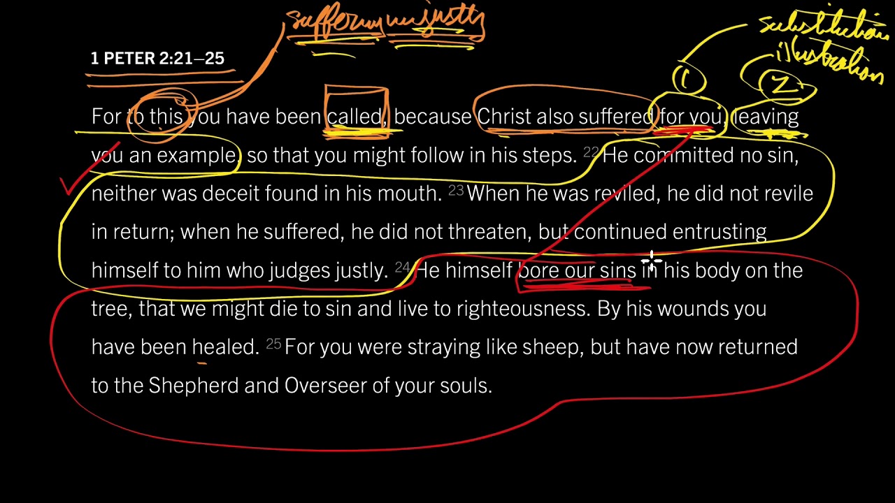 Jesus Suffered to Keep You from Sinning: 1 Peter 2:21–25, Part 1