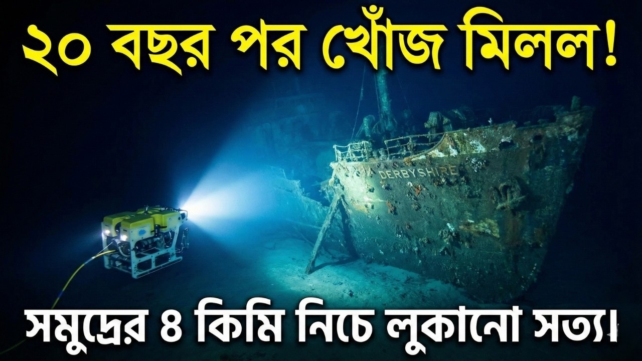 ২০ বছর ধরে লুকানো ছিল যে সত্য! এমভি ডার্বিশায়ার রহস্য | MV Derbyshire Mystery