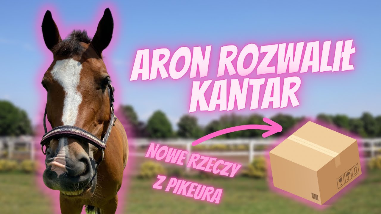ARON ROZWALIŁ KANTAR?😱 UNBOXING PACZKI OD PIKEURA 😍 NAJŁADNIEJSZE BRYCZESY JAKIE WIDZIAŁAM 💗