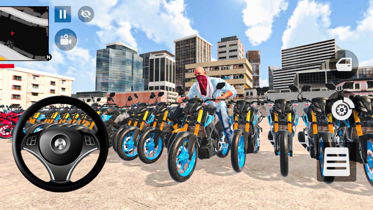 🚨Franklin’s INSANE Jump From Sky Tower! Golden mahindra Thar ar + Bike Extreme Stunt Challenge!!!!