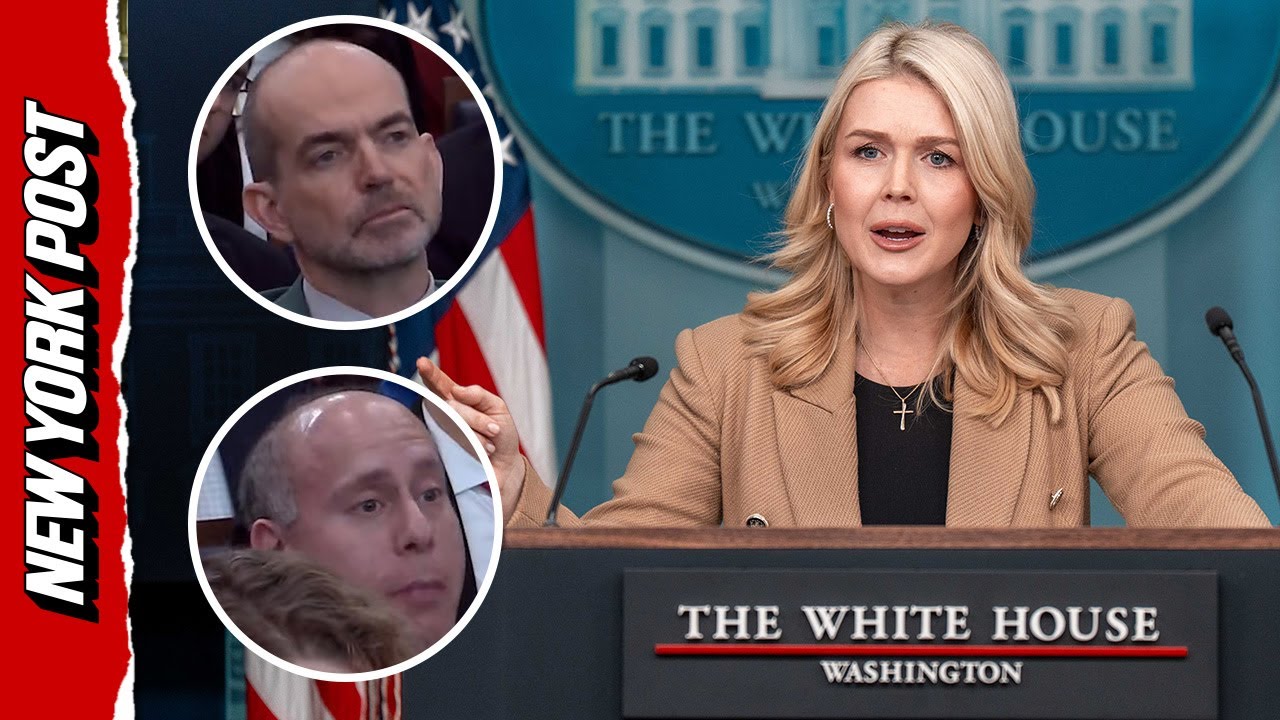 Karoline Leavitt WŚCIEKŁA na &bdquo;Pair of Reporters&rdquo;: &bdquo;Pozuje pani w tym pokoju jako dziennikarka&rdquo;