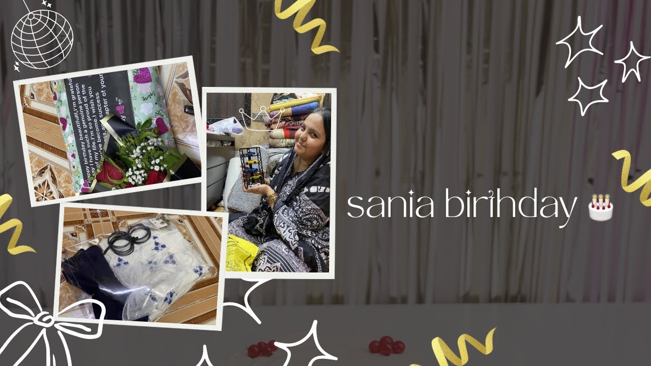 Ramadan series day 11❤️| Sania ka bday 🥳|gift packing 🎁| @Lifewith_aqsa #ramadan #bday #vlog 