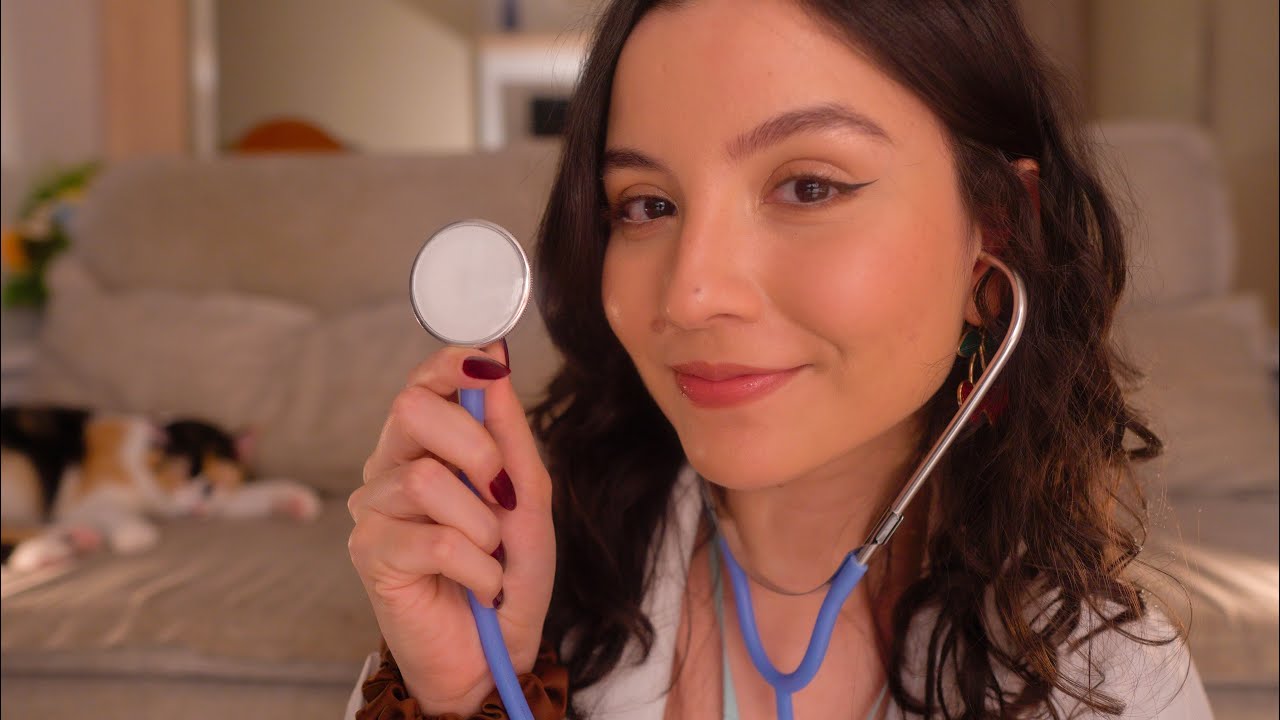 asmr roleplay 🩺 exame médico (check-up e sussurros)