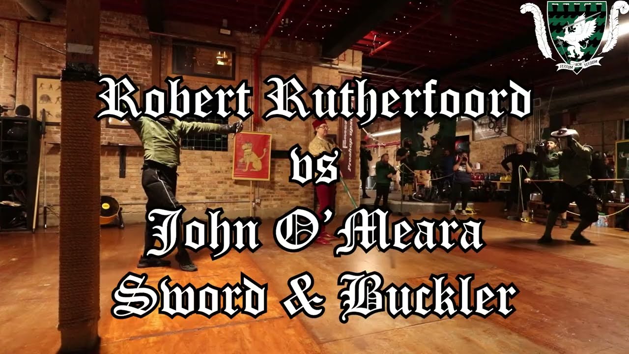 Rob Rutherfoord vs John O'Meara, Sword & Buckler: Bolognese Provost Prize Play, June 29th 2025