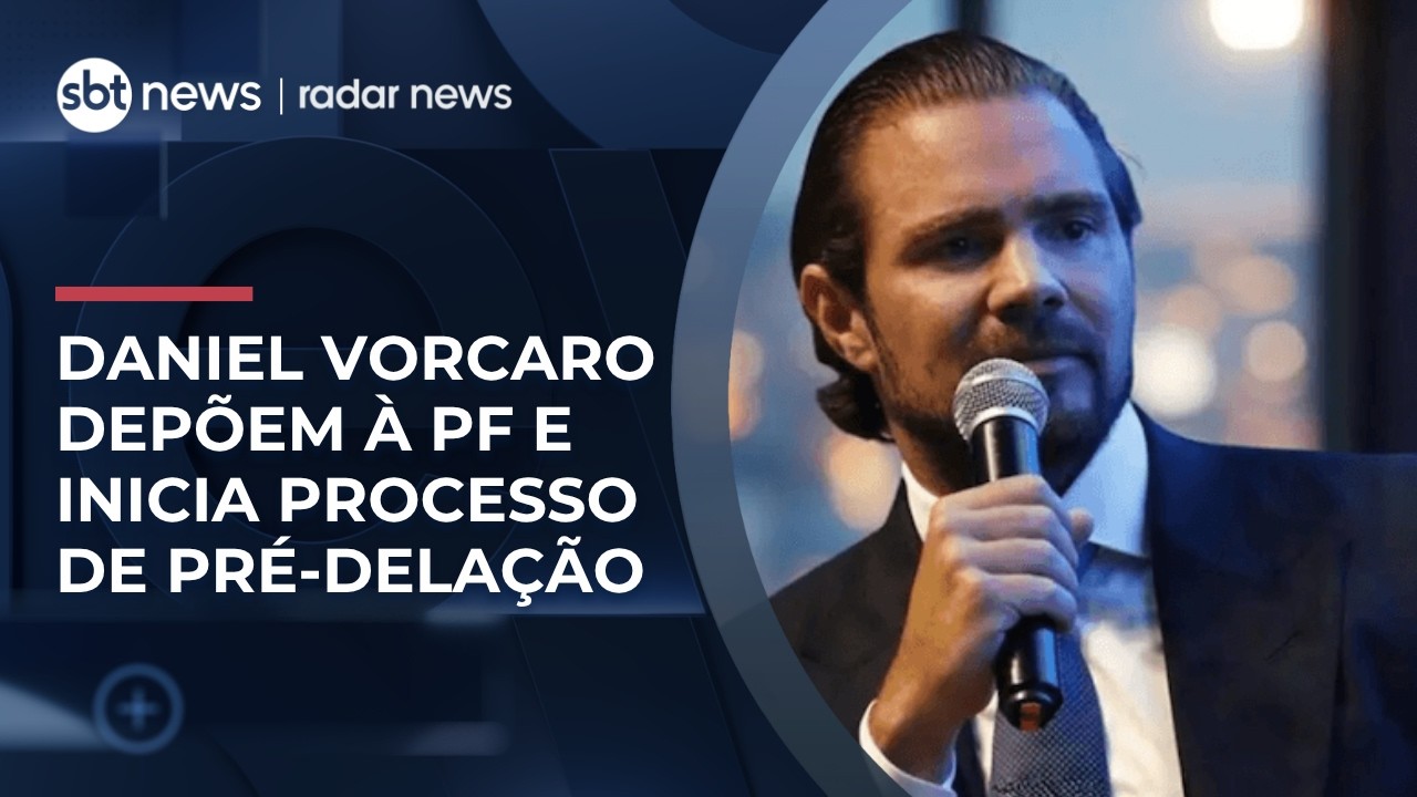 Caso Master: Daniel Vorcaro presta depoimento &agrave; PF em pr&eacute;-dela&ccedil;&atilde;o | #RadarNews