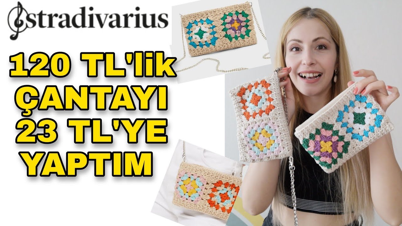 120 TL lik STRADIVARIUS ÇANTAYI 23 TL ye YAPTIM 🤩 | CHALLENGE