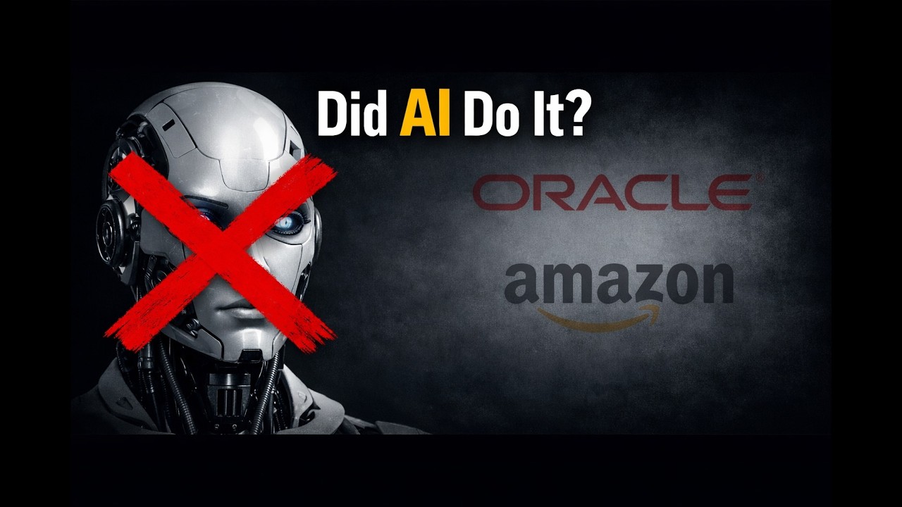 The Real Reason Behind Oracle And Amazon Firing Its Employees | Is It AI?