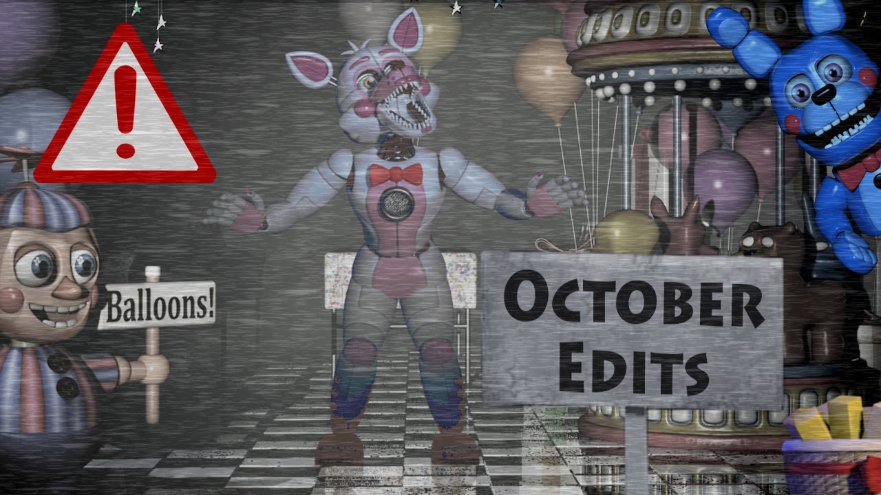 FNAF EDITS COMPILATION || October 2016 || epicsurfingvids