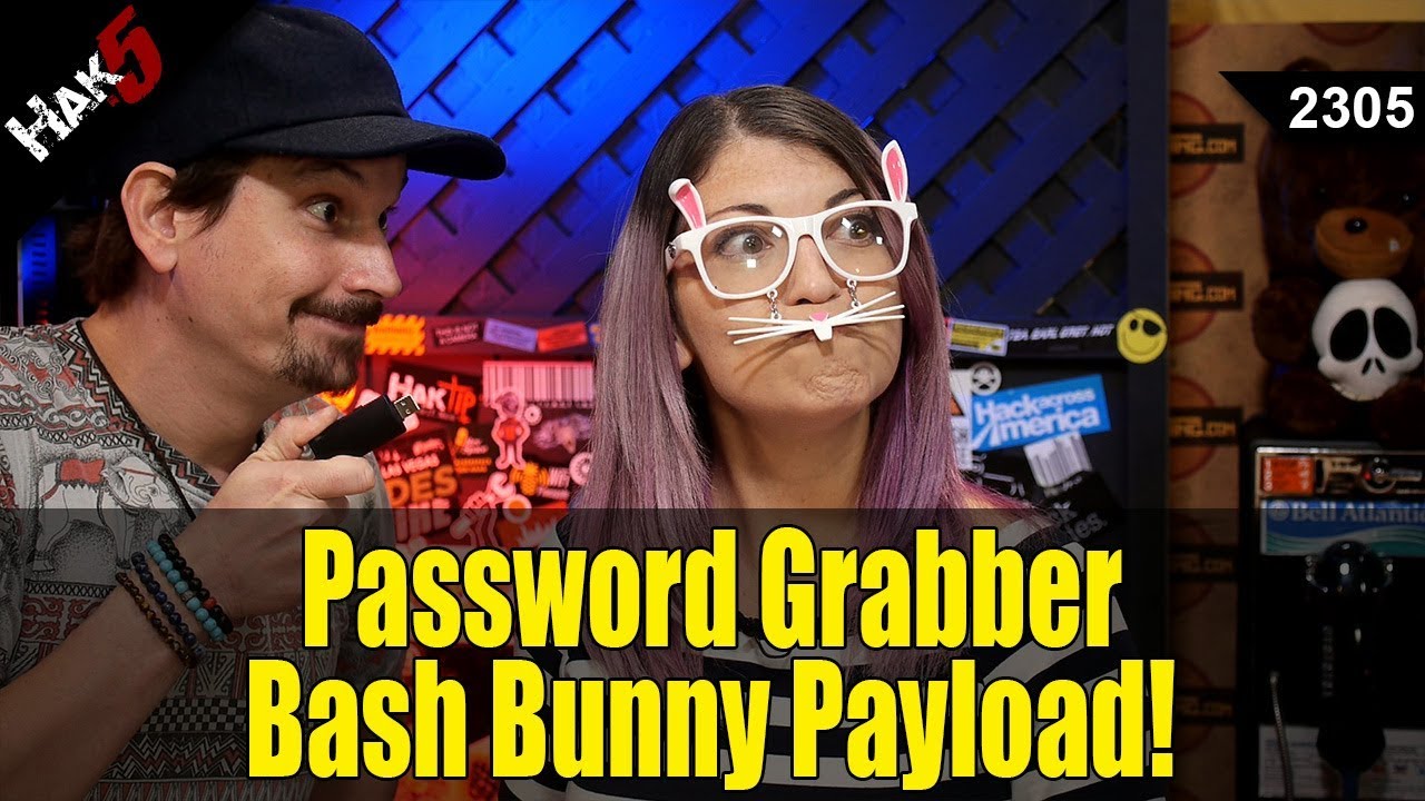Password Grabber Bash Bunny Payload - Hak5 2305