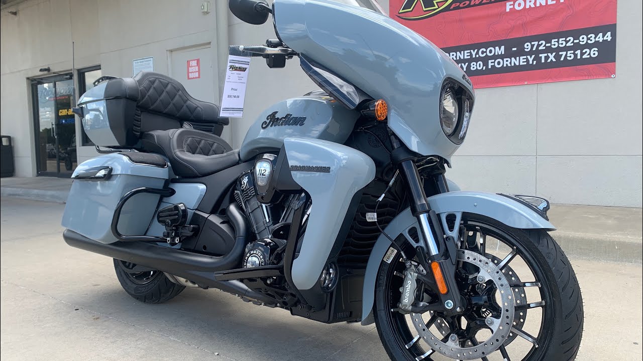2025 Indian Roadmaster PowerPlus Dark Horse w/ PowerBand Storm Grey