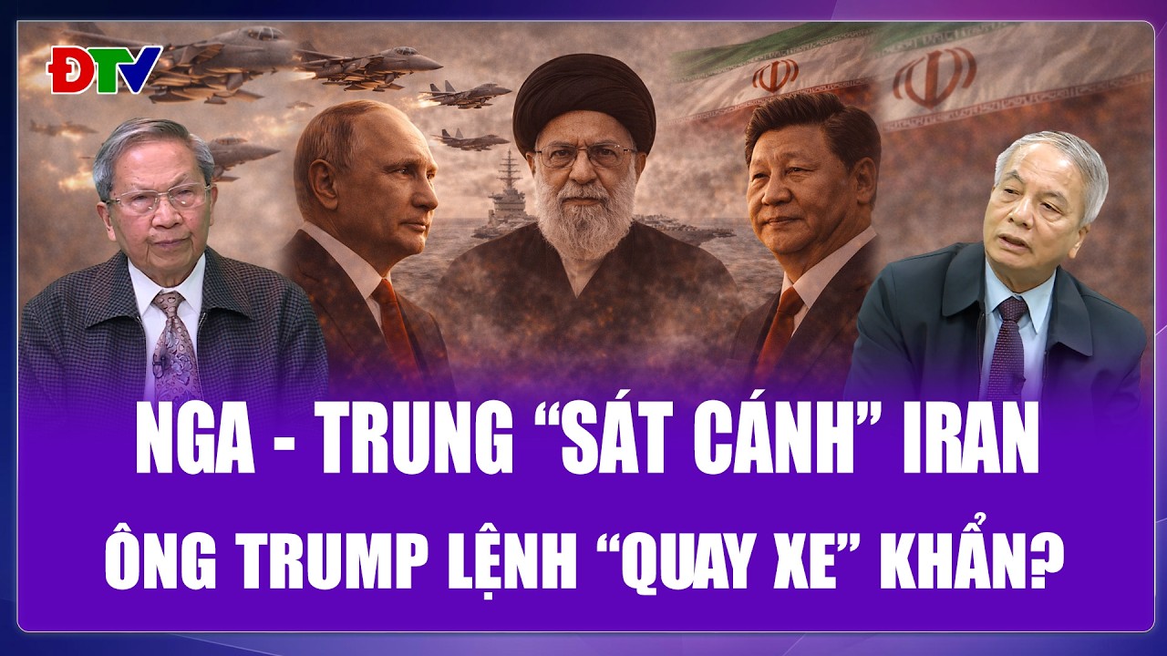 TOÀN CẢNH THẾ GIỚI: Nga – Trung – Iran tập trận rầm rộ, Mỹ “nóng mắt” điều 50 tiêm kích quần thảo