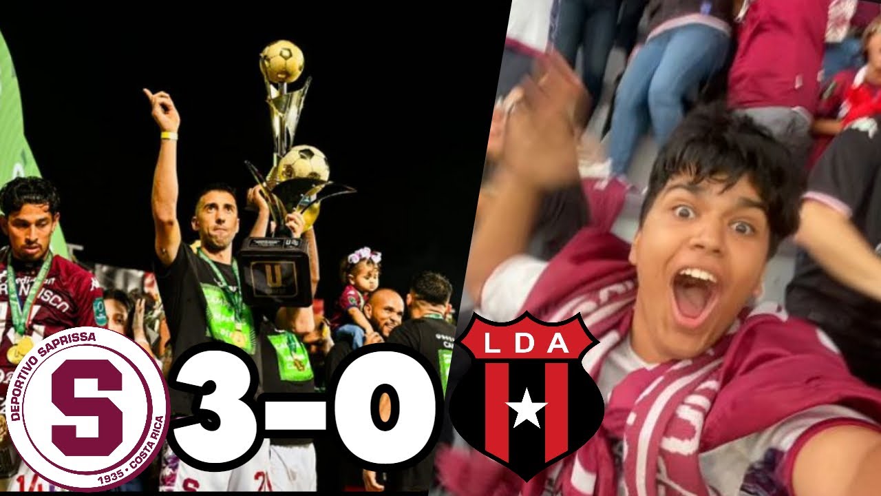 REACCIÓN DESDE EL ESTADIO A SAPRISSA 3-0 LDA 🏆TETRACAMPEONES🏆