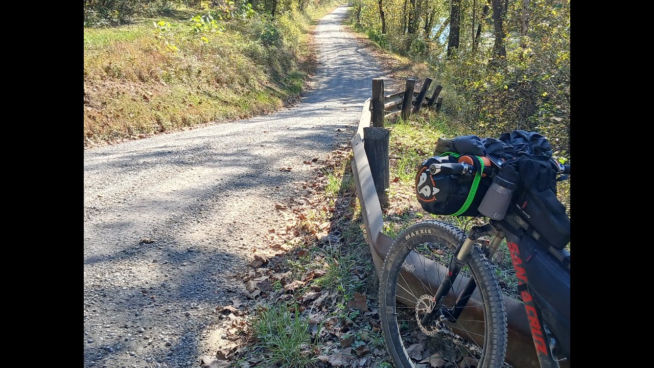 My first BIKEPACKING trip - 100 mile overnighter - Southeastern Ohio - Great Success