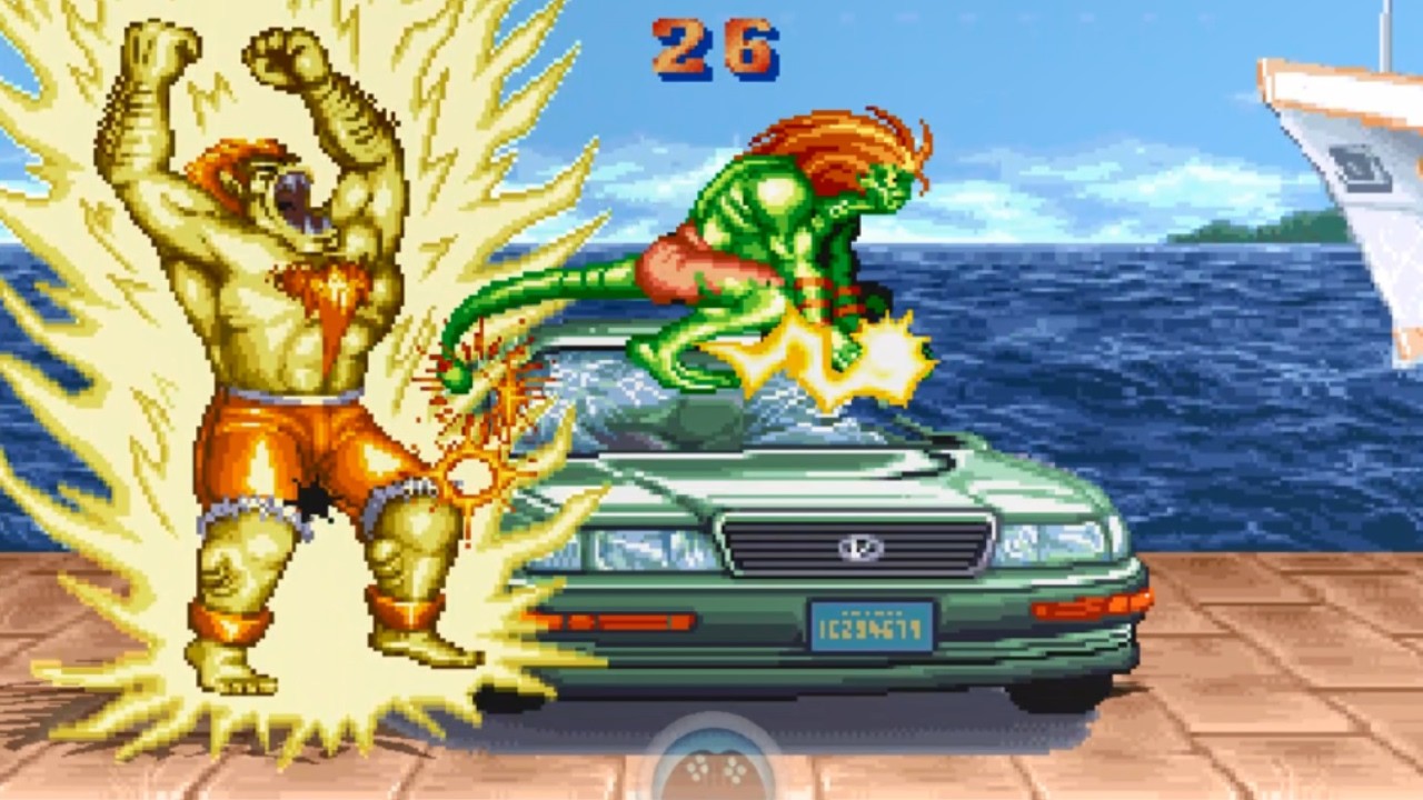 Street Fighter 2 BLANKA & BLUDGE BONUS STAGE