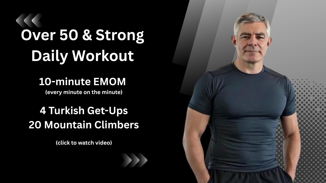 Over 50 & Strong Daily Workout W15D4