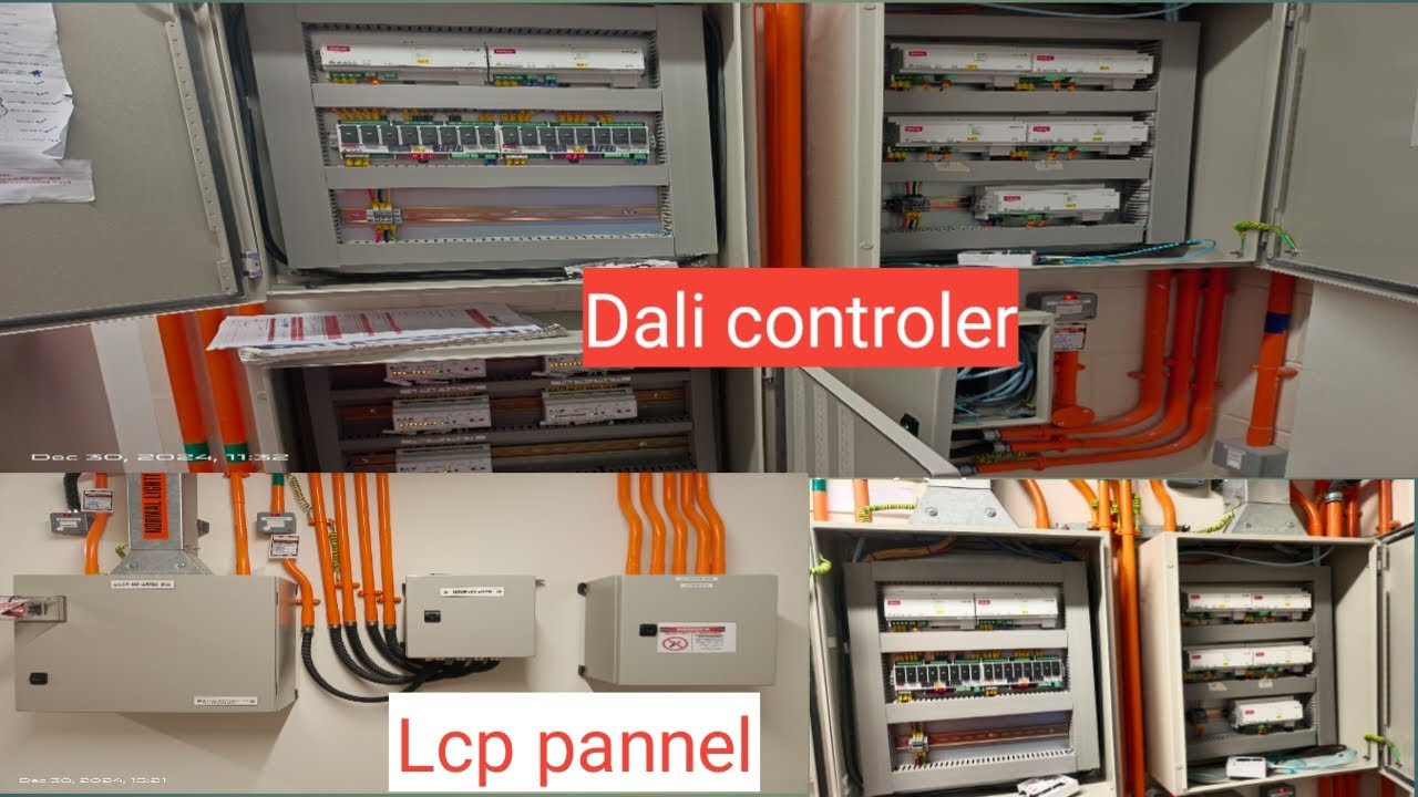 Lcp panel How to work Dali and | Light control panel  | DLS panel | BMS Control panel