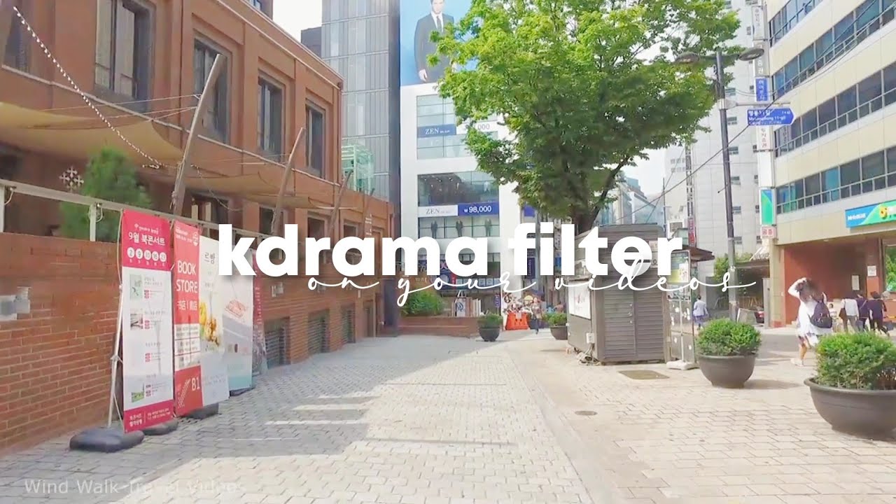 how to edit your videos like kdrama | kdrama filter on your videos using capcut