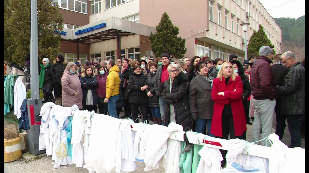 Konjic: Zdravstveni radnici skinuli mantile i napustili bolnicu