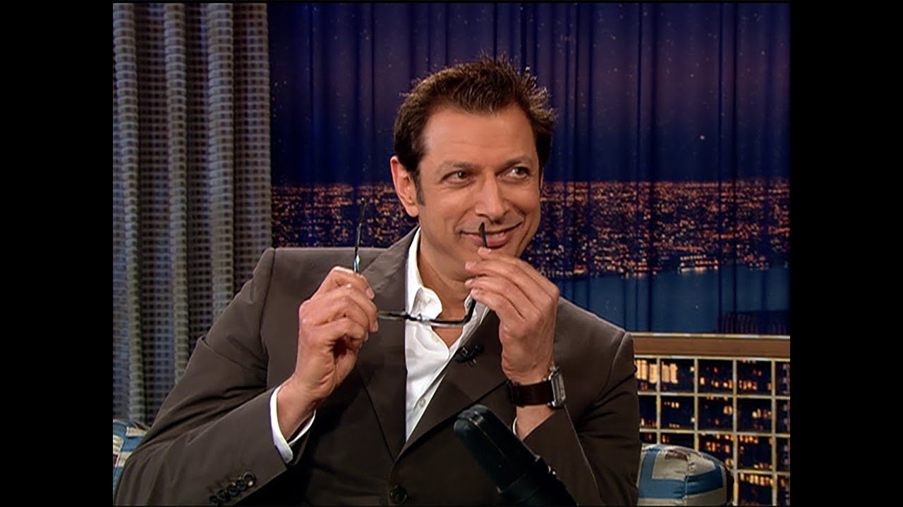 The Chaos of Jeff Goldblum | Late Night with Conan O&rsquo;Brien
