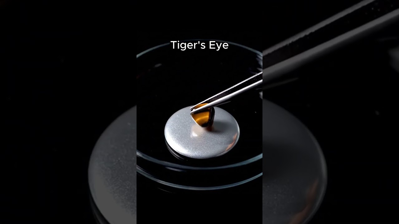 Metal Proliferation, Chemical Reactions of Citrine, Tiger's Eye and Moonstone AI ASMR 💎🌙 | Crystal