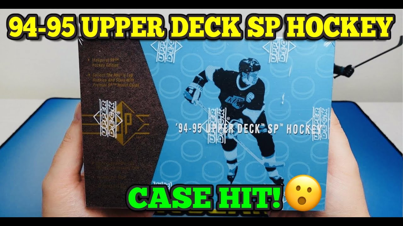 94-95 UPPER DECK SP Hockey Box Break! Retro rozbalovačka s nečekaným hitem! Hokej karty NHL!
