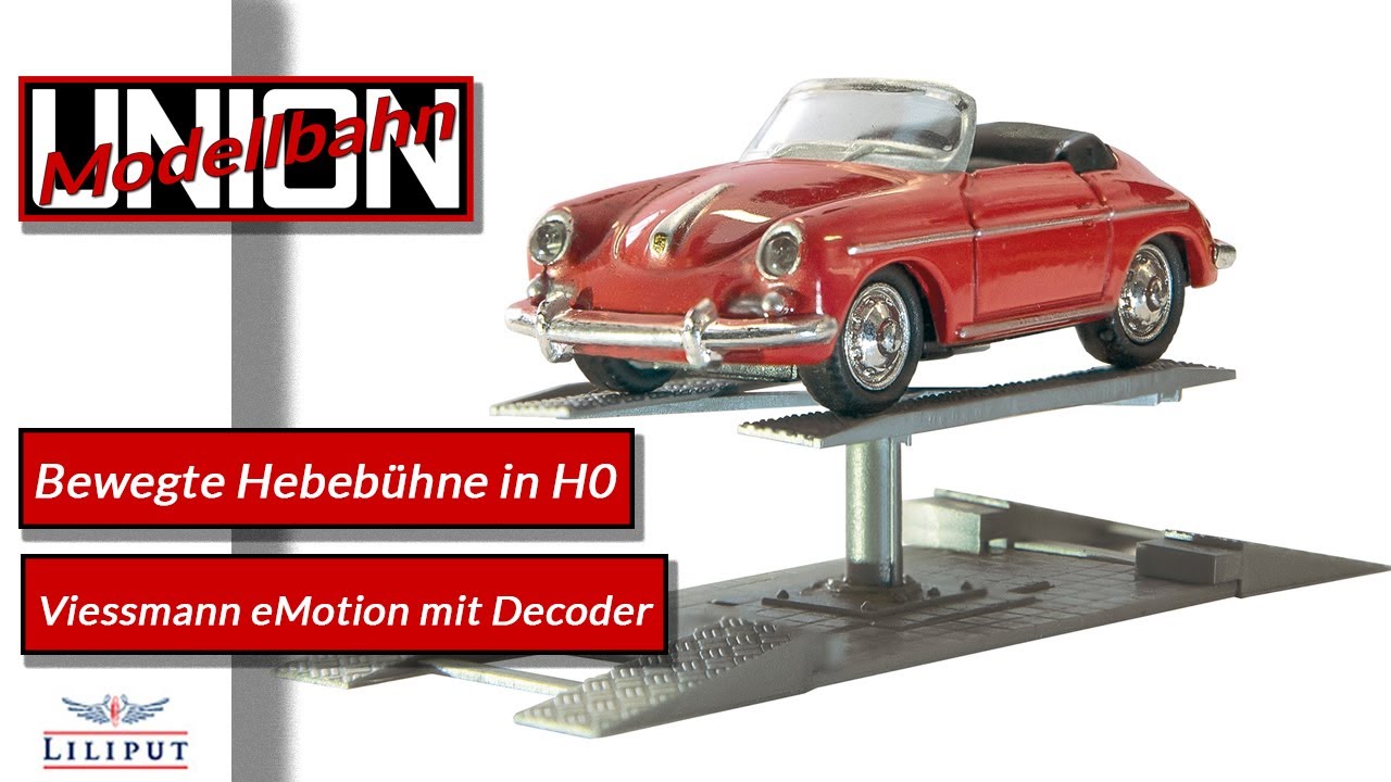 Produktpr&auml;sentation: Viessmann eMotion 5131 - Bewegte Hebeb&uuml;hne inklusive Decoder in H0 - 1:87