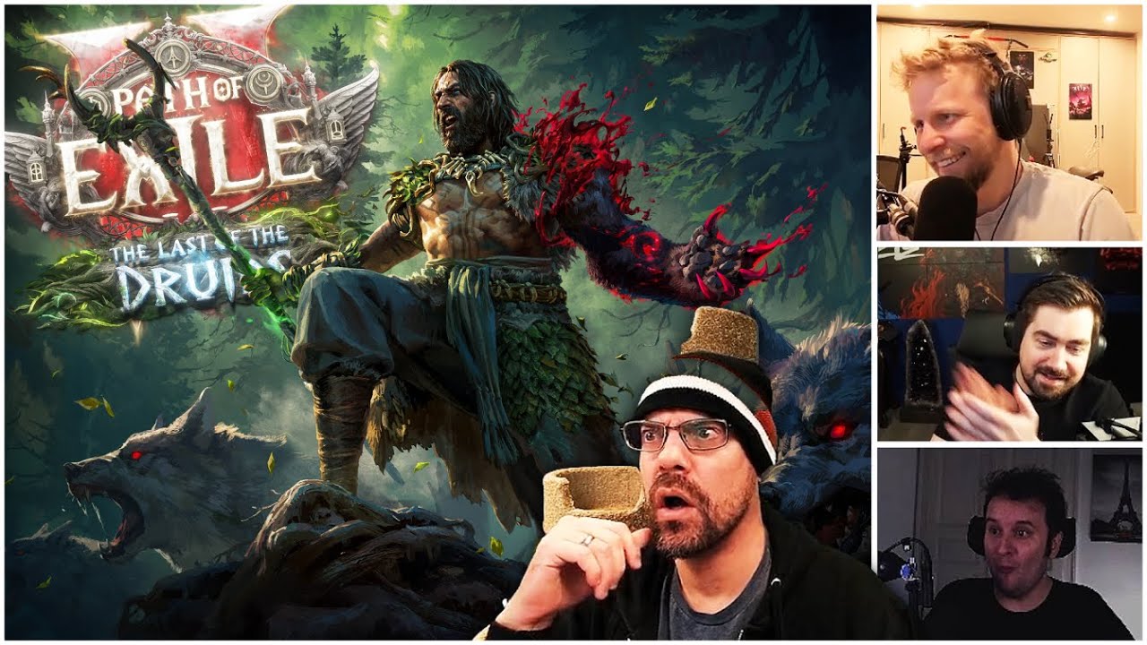 Streamers React To PoE 2: The Last of the Druids Official Trailer