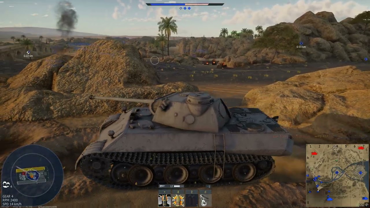 War Thunder Tank Battle (40) No Commentary