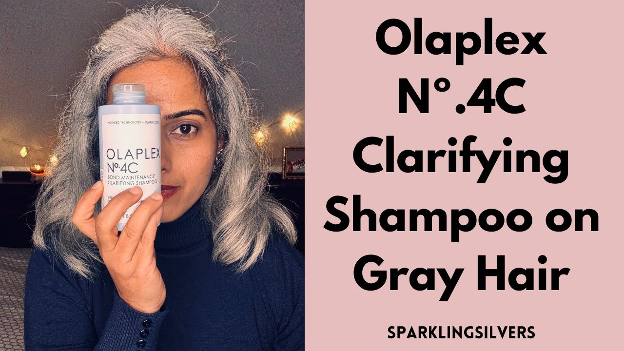 Очищающий шампунь Olaplex № 4C для седых волос: мой честный отзыв.