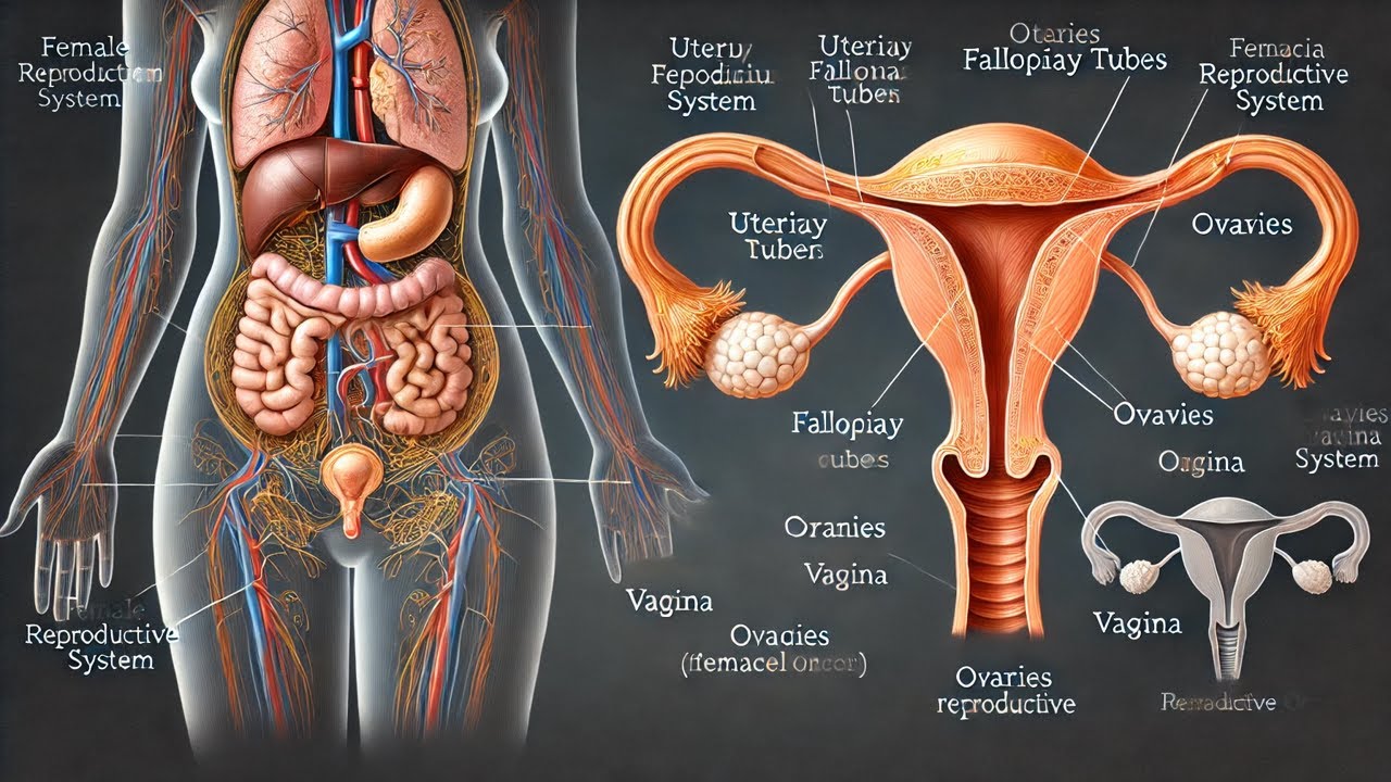 🌸 Female Reproductive System Explained | A Complete Guide 🌸