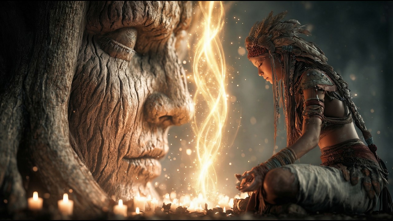 🌳Whisper of the Sacred Tree 🌳 Native American Healing Music | Ancestors Ritual (432Hz)