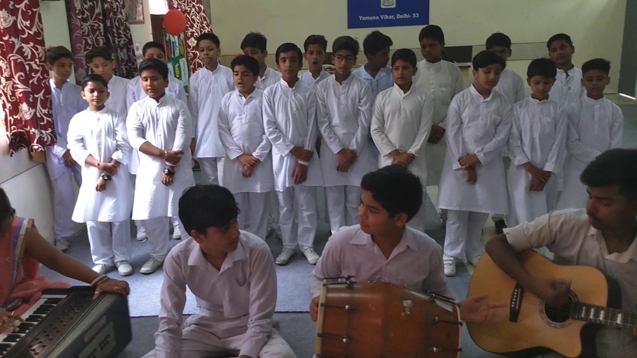 VANDE MATARAM | PATRIOTIC SONG | GYANDEEP SCHOOL BOYS | 🕉️MRIDUMUSIIC❤️🇮🇳
