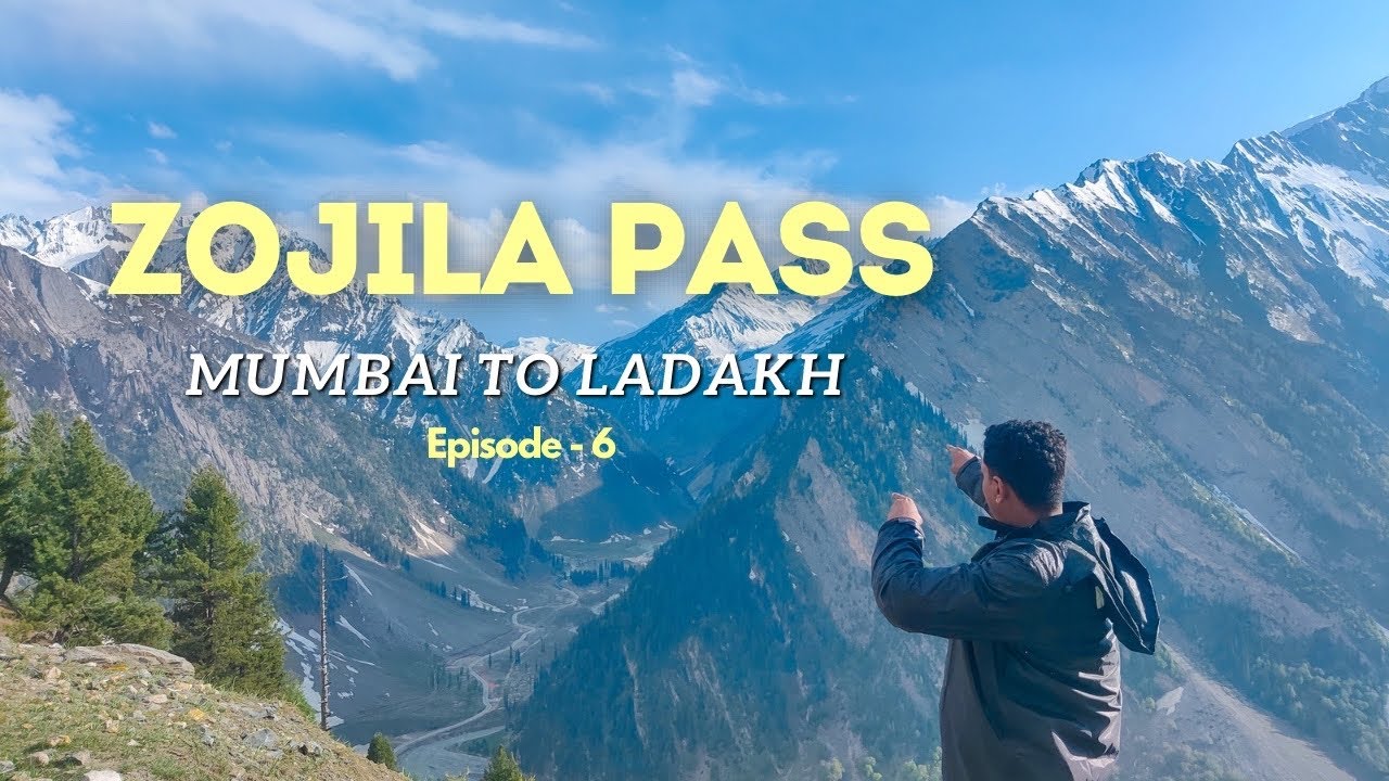 Mumbai To Ladakh EP - 6 | Sonamarg To Dras | Zoji La Pass per Bahot Maza Aa Gaya | @wondarsh