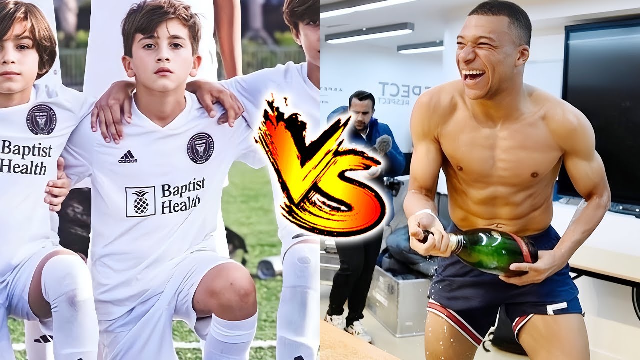 Thiago Messi VS Kylian Mbappé Transformation ★ From Baby To 2026