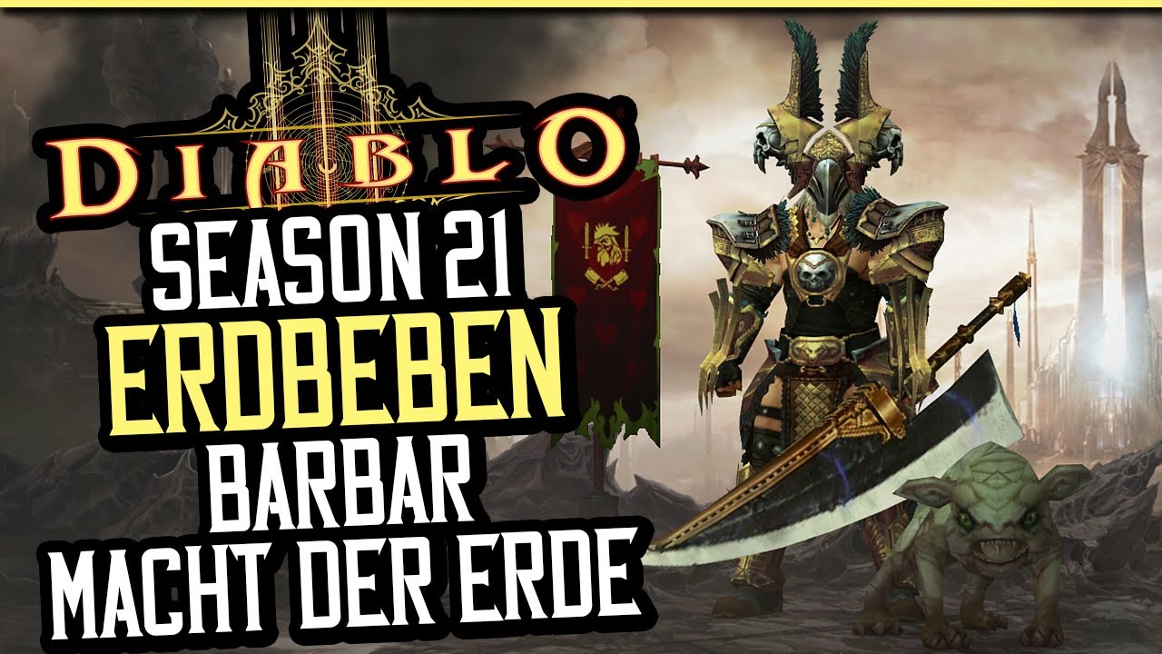 Diablo 3 - Erdbeben Barbar | Season 21 | StarterBuild