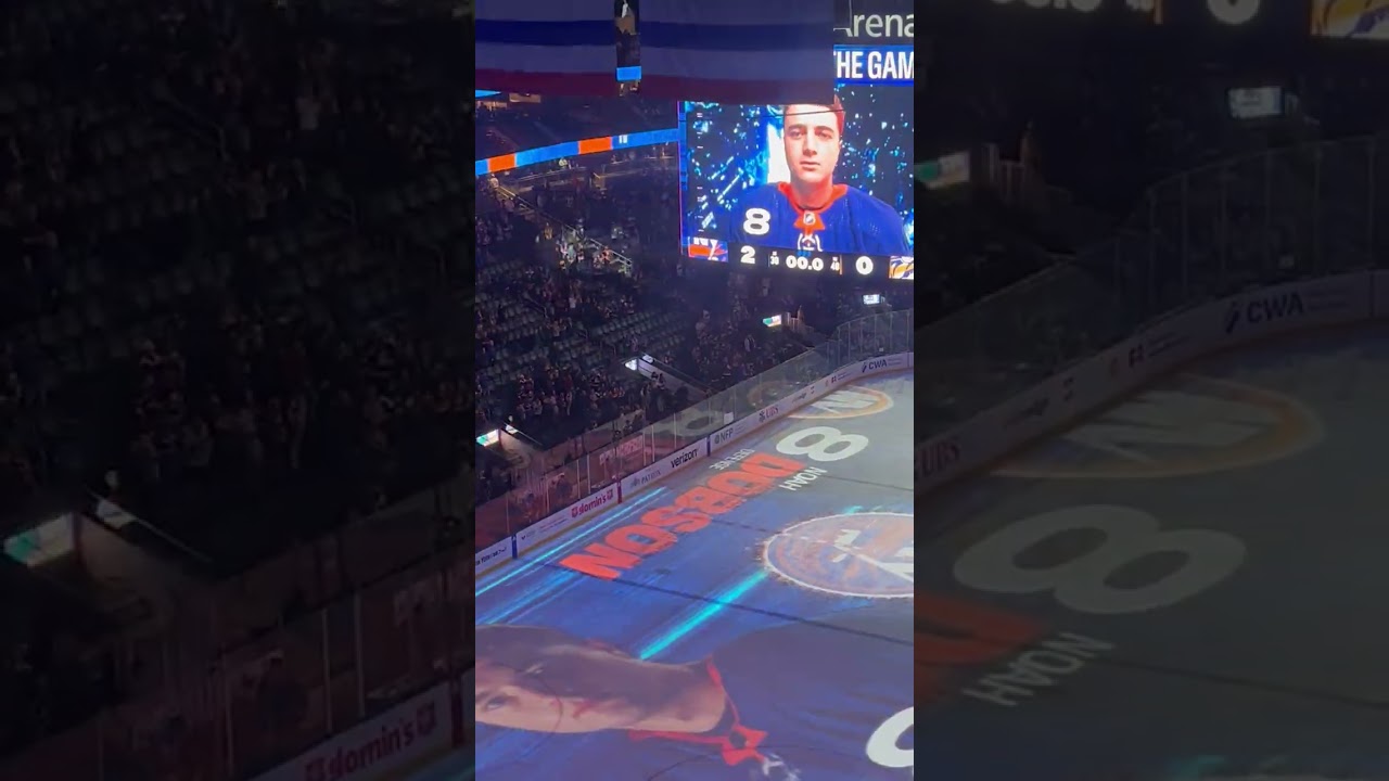 New York Islanders win horn at UBS Arena